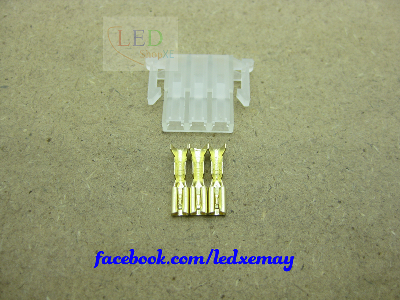 10 bộ Jack + Cos công tắc đèn, kèn, còi, xinhan 3P