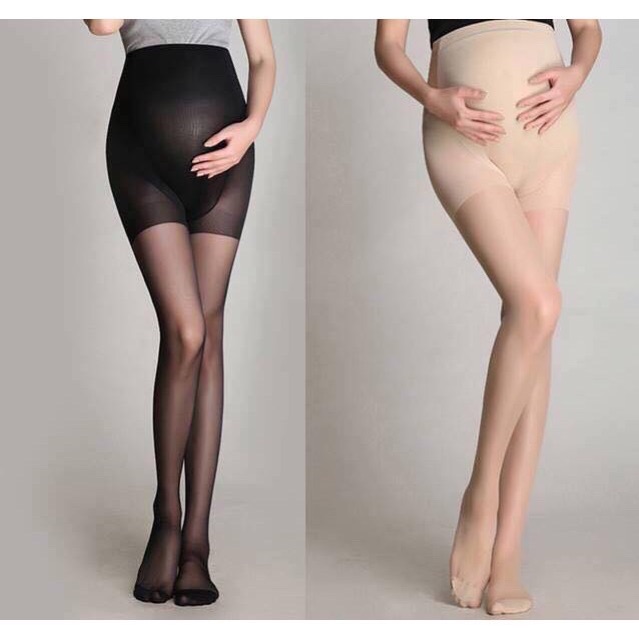 Quần Tất Mỏng Cho Bà Bầu ( Có Chun chỉnh bụng )