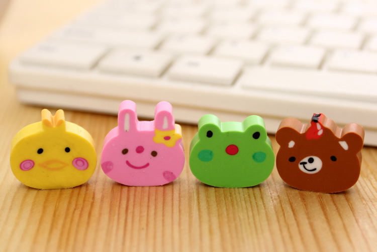 Set 2 tẩy hình con vật dễ thương