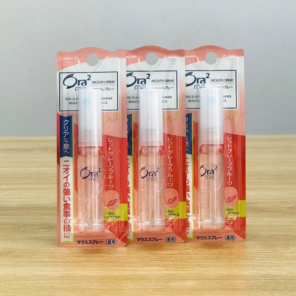 CHAI XỊT THƠM MIỆNG SUNSTAR ORA2 NHẬT BẢN ( hương bưởi - 6ML )