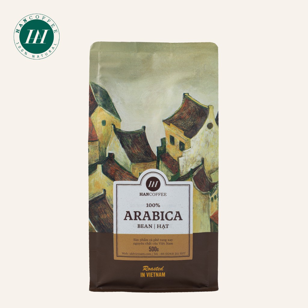 [Thùng] HANCOFFEE Standard  Robusta Thùng 20 túi 500g