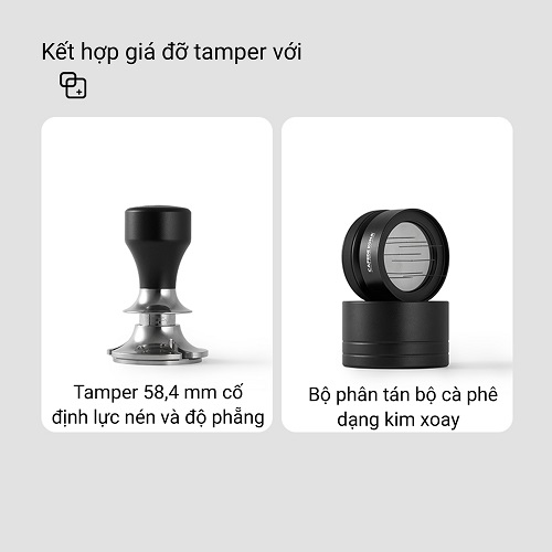Giá đỡ tay cầm hỗ trợ nén cà phê espresso