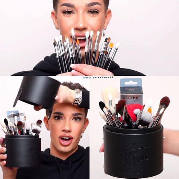 Bộ Cọ Morphe James Charles Gồm 34 Cây.
