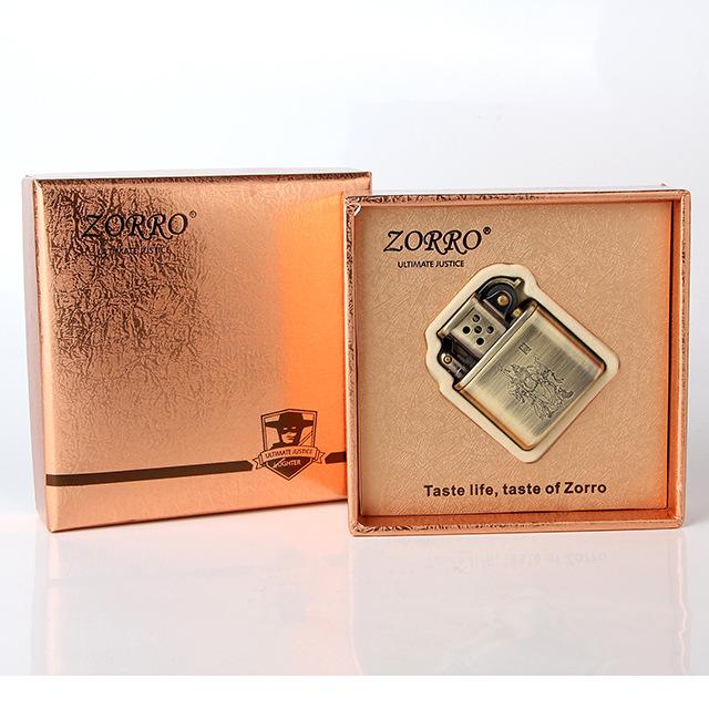 Bật lửa xăng đá hình quan công Z506-607B  Bật lửa Zorro Z506 ( Không Xăng )