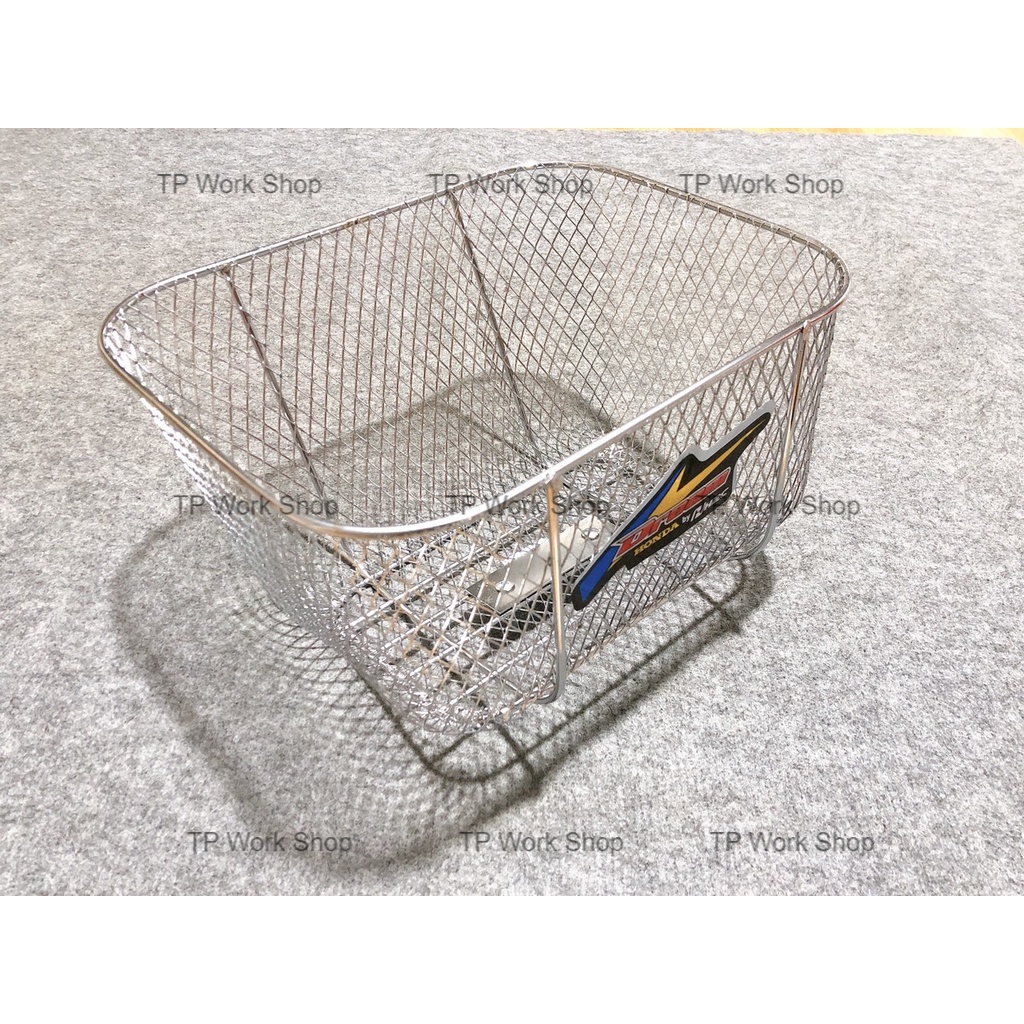 Rổ Xe Inox Lưới Gắn Dream Cub Cực Đẹp