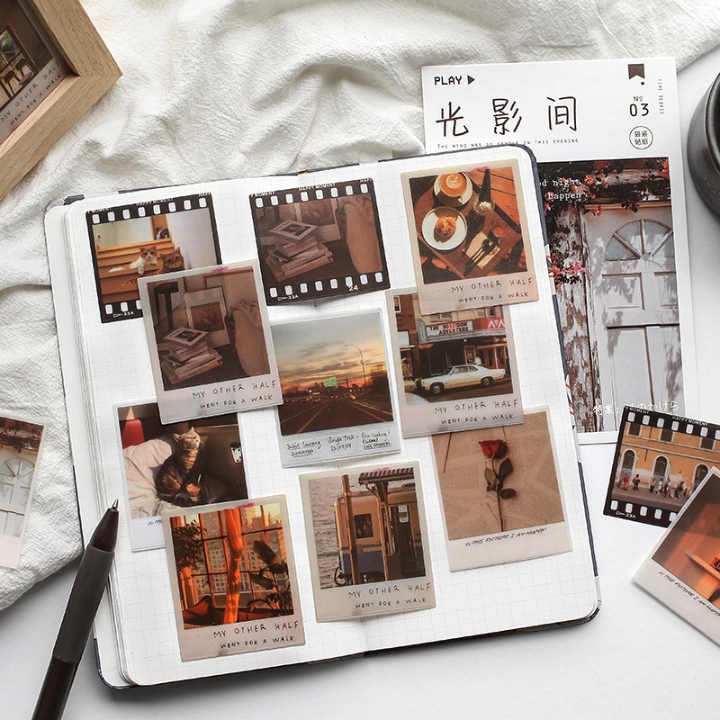 Stickers miếng dán trang trí sổ tay (4 lựa chọn)