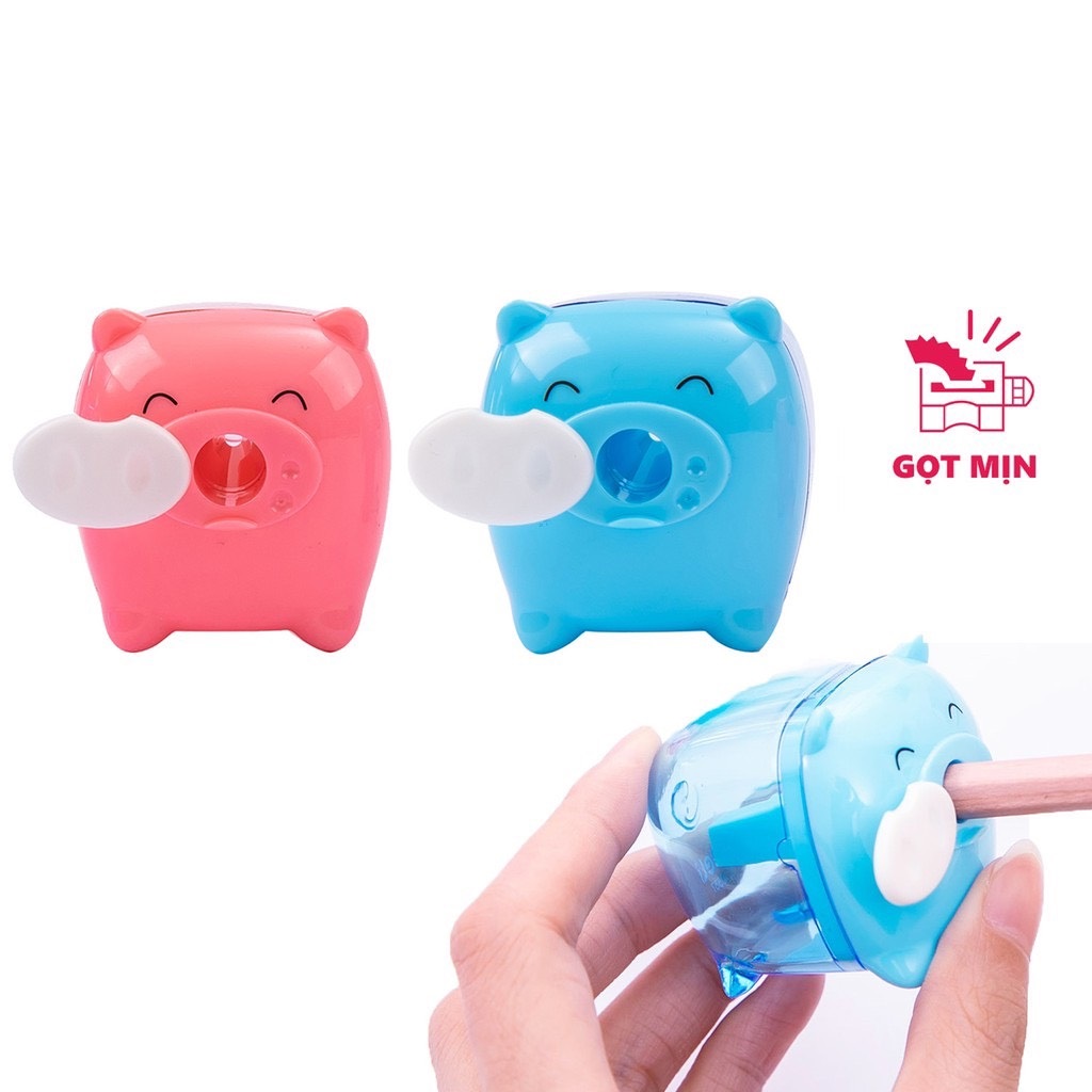 Gọt chì deli 0557 - hình chú heo con