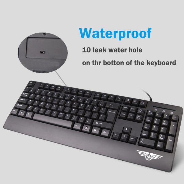 Bàn Phím Máy Tính Có Dây Newmen E340-Dùng Cho Game/Văn Phòng - Patech Electronics