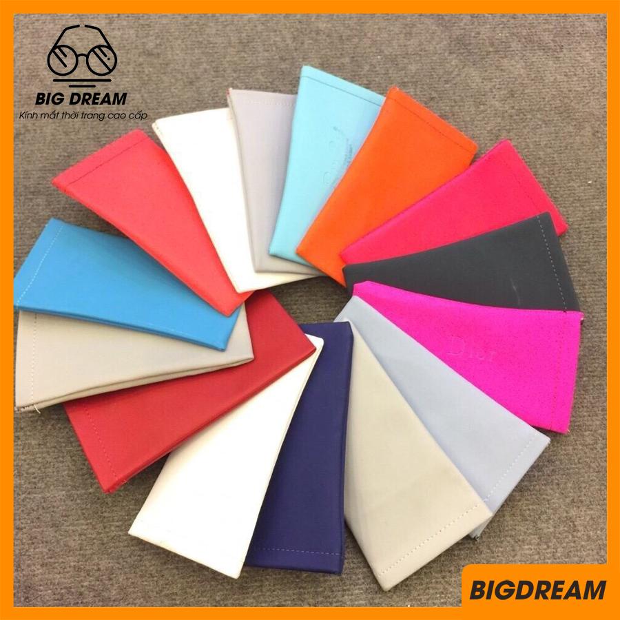 [PHỤ KIỆN] Combo 5 túi da đựng mắt kính cao cấp (Nhiều màu)