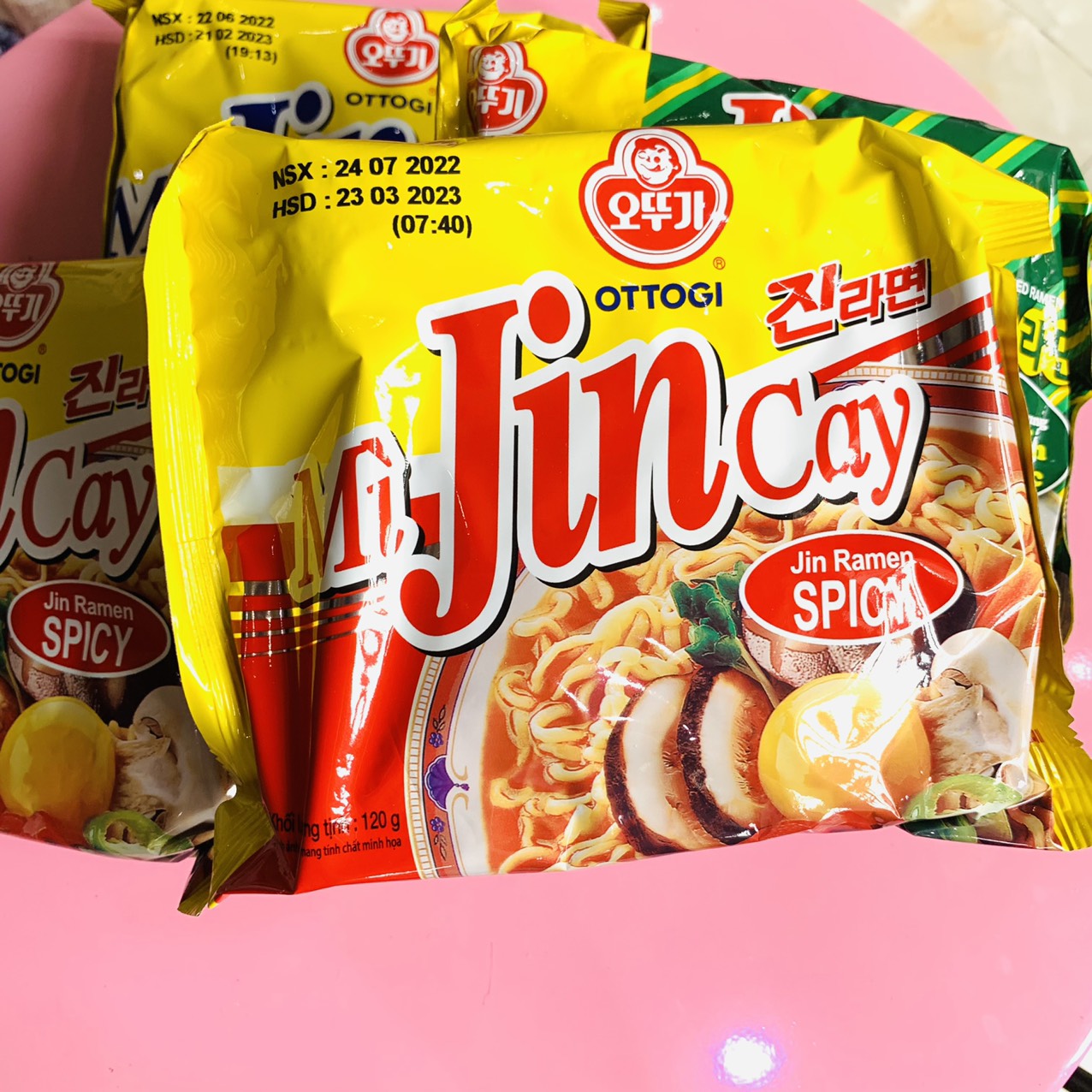 mì jIN CAY ottogi 120g
