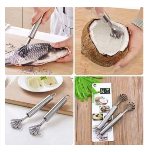 DỤNG CỤ ĐÁNH VẢY CÁ, NẠO DỪA INOX