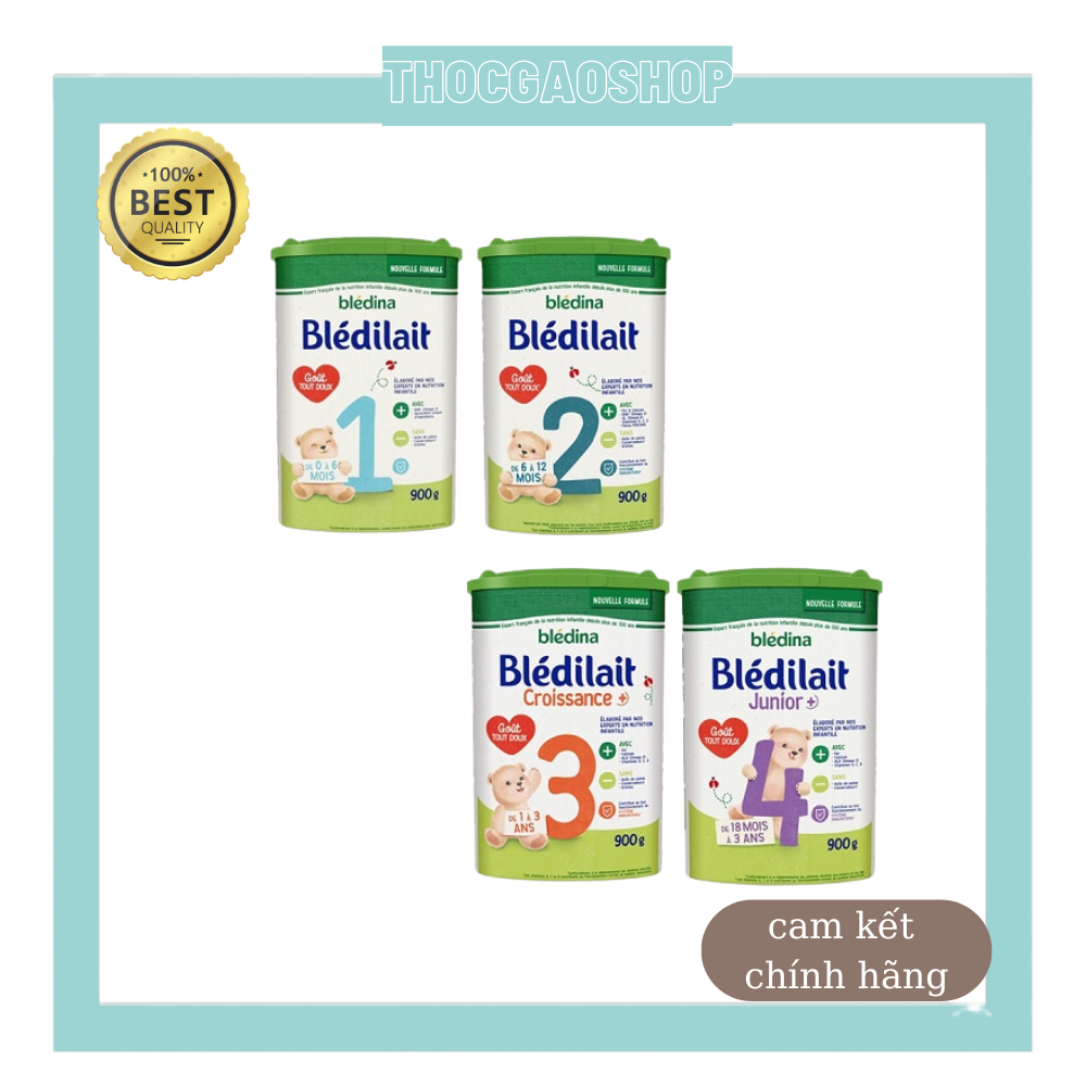 Sữa bột Bledilait 900gr đủ số 1 2 3 nội địa Pháp