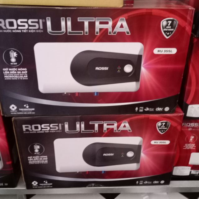 Bình nóng lạnh Rossi Ultra các loại