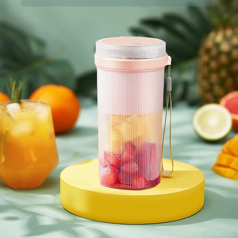 Máy ép trái cây mini máy ép trái cây chạy điện không dây máy ép trái cây đa năng cầm tay cốc ép trái cây sạc usb heby1