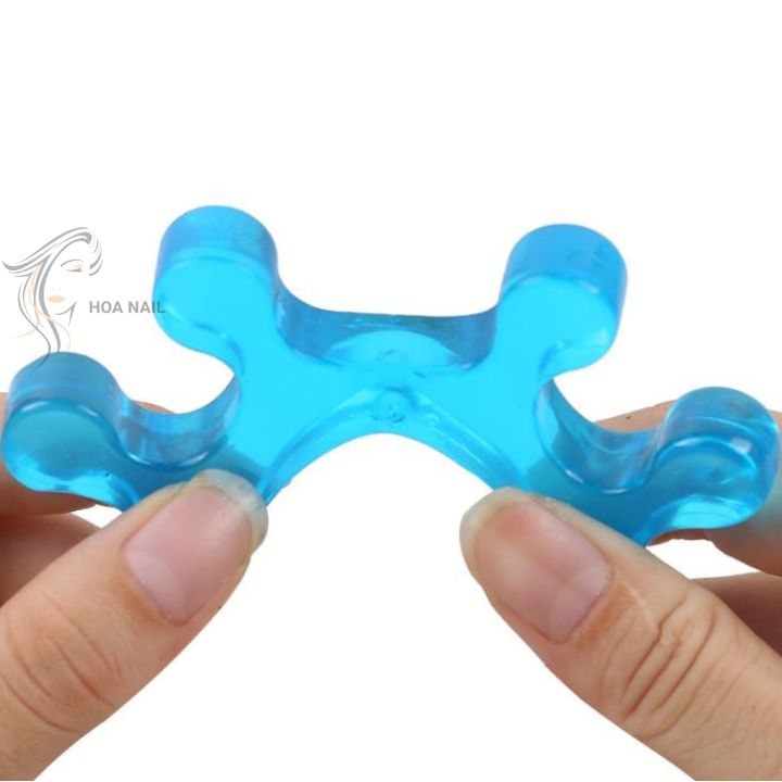 Kẹp tách ngón chân, tay silicon làm móng
