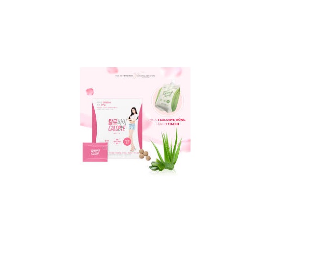 Calobye hồng - Hộp 60 gói