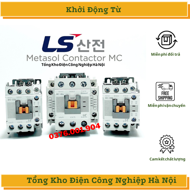 Khởi Động Từ Contactor LS MC 22A