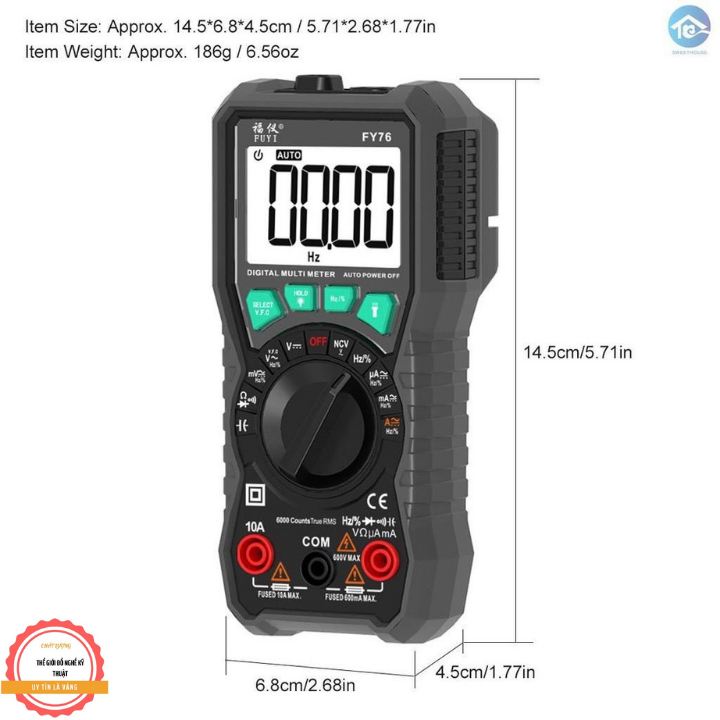 Đồng hồ số FUYI FY76