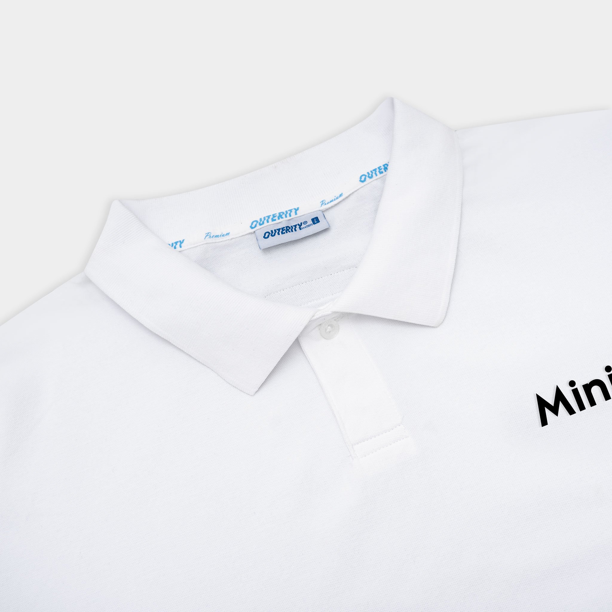 Áo Polo Minimalist / Màu Trắng ORT.B 702