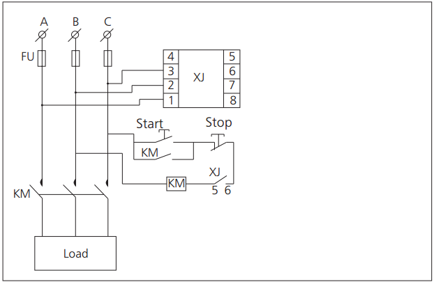 RELAY BẢO VỆ CHỐNG MẤT PHA CHINT XJ3-G/380vac