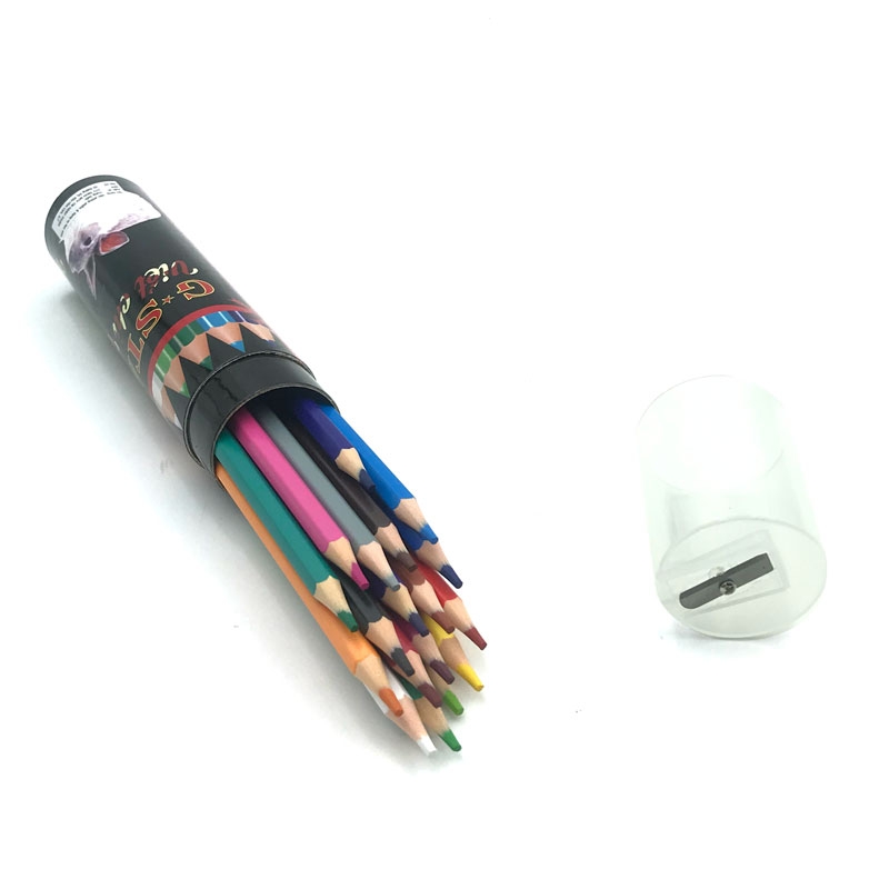 Lọ 18 Cây Bút Chì Màu Có Nắp Chuốt Tiện Lợi Gstar CP2-18 - Phát Triển Khả Năng Mỹ Thuật