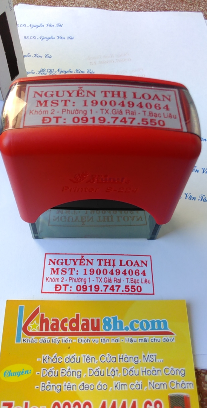 BÁN CHẠY- DẤU CỬA HÀNG 3 DÒNG