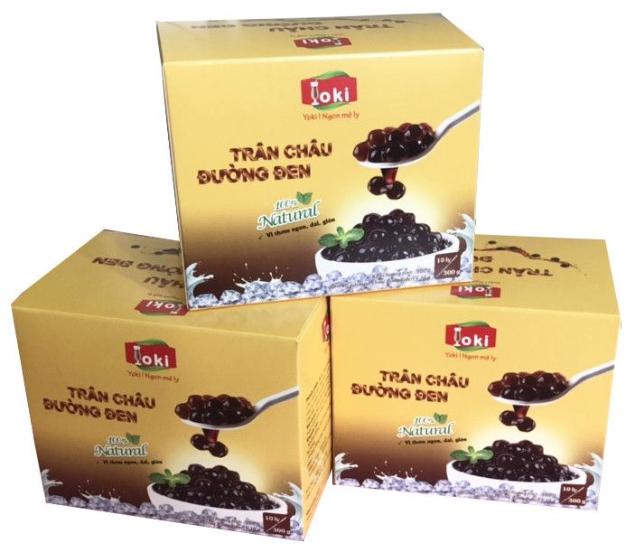 Trân châu đường đen Yoki 300g