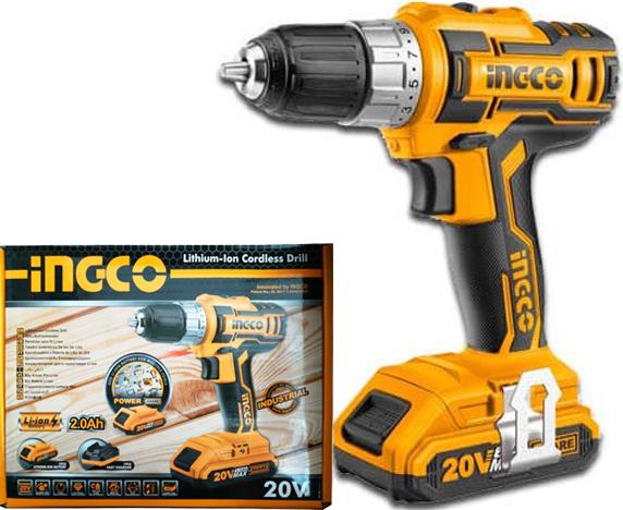 20V Máy khoan dùng pin INGCO CDLI20021