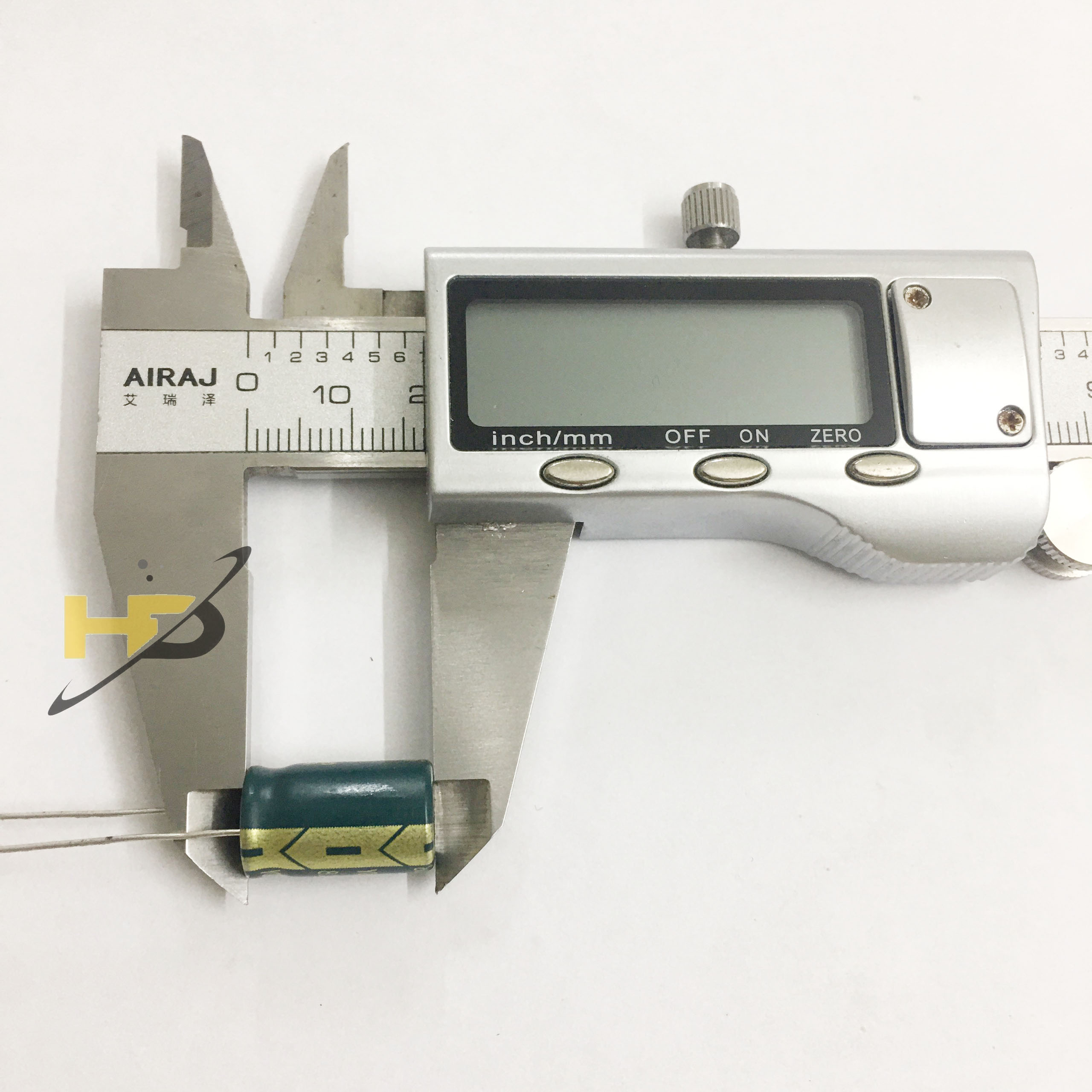 Gói 5 Con Tụ Điện Phân Cực 8.2uF 450V Mới