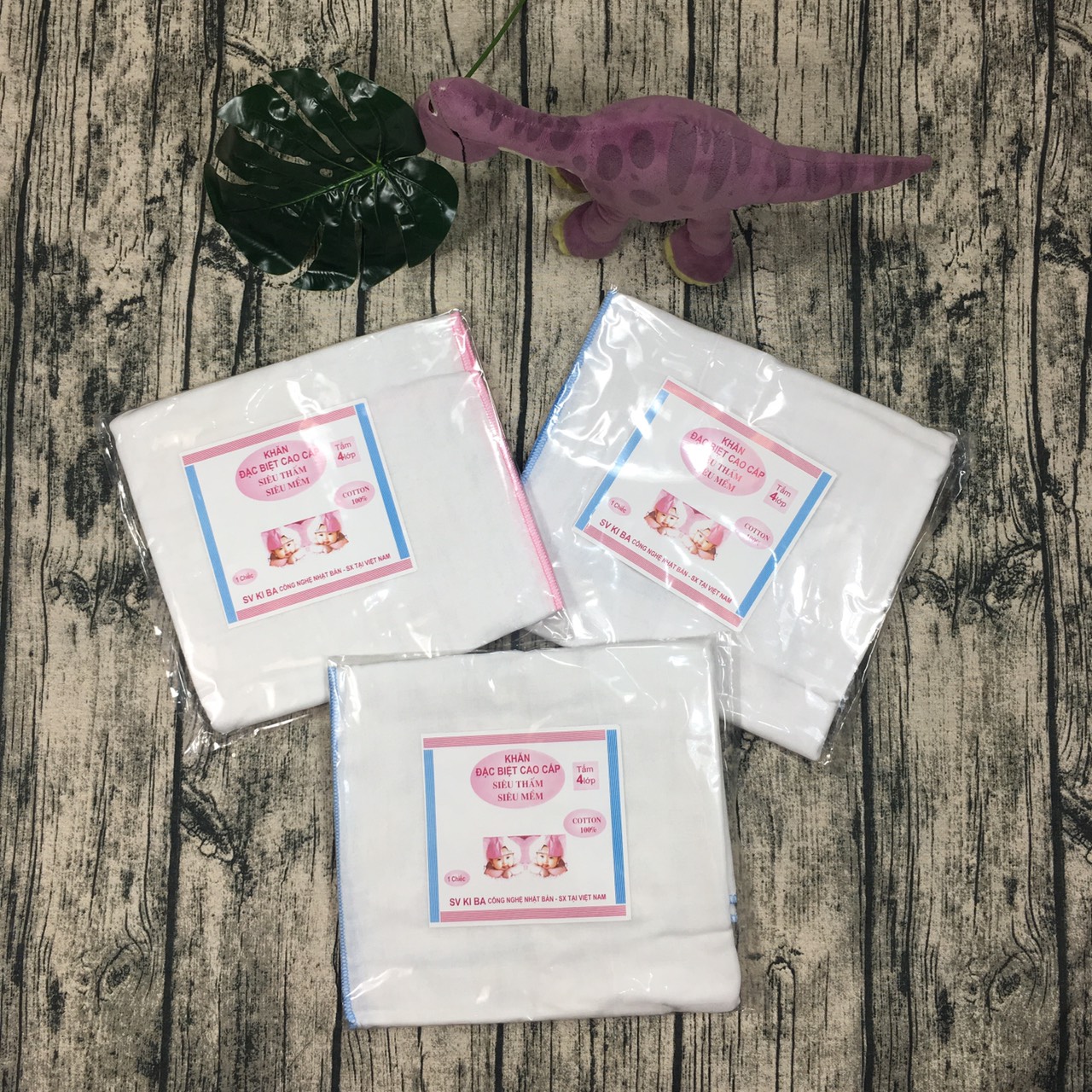 khăn tắm Kiba 4 lớp siêu mềm cho bé 70x72cm-KT4LN0120 - đồ cho trẻ sơ sinh quần áo cho trẻ sơ sinh