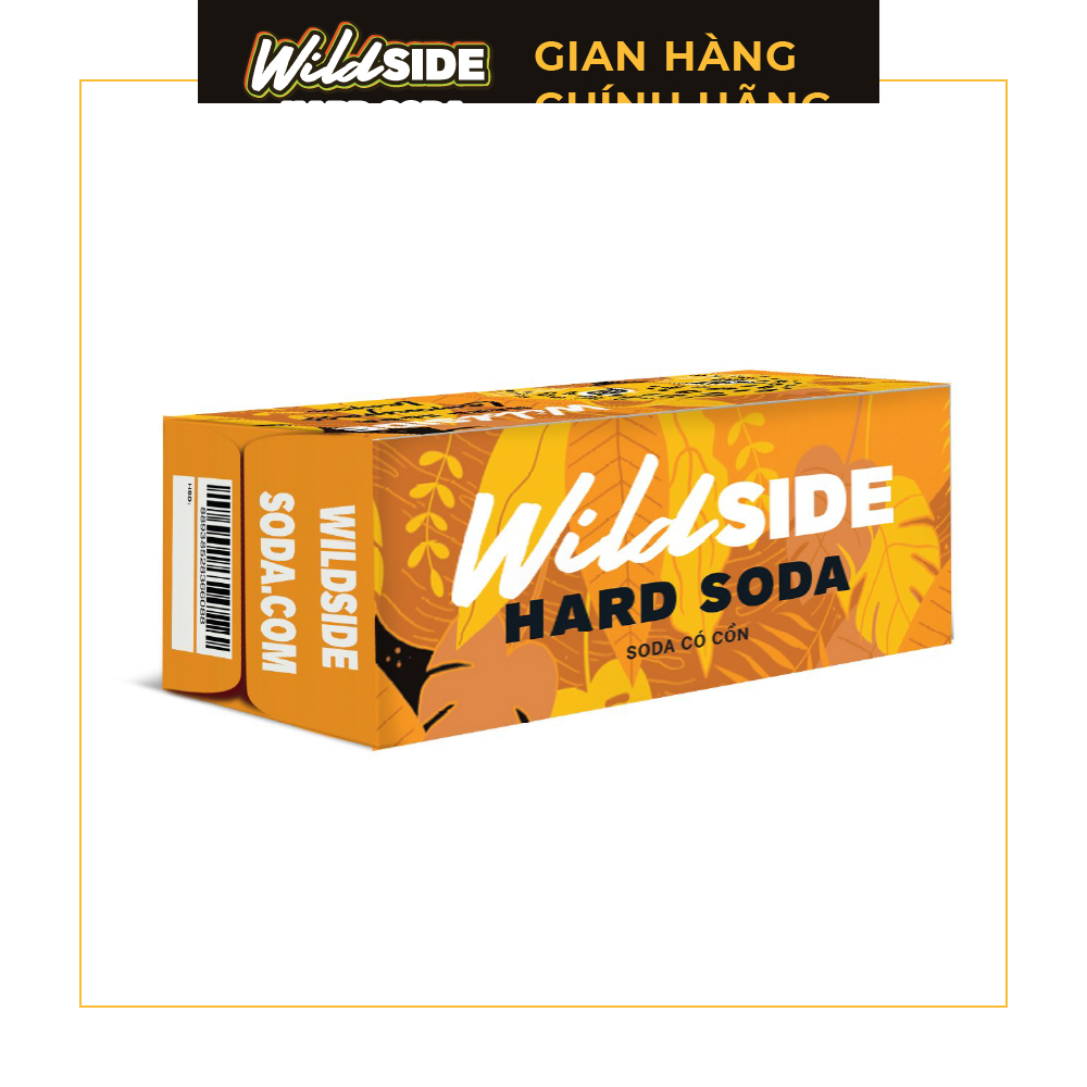 WildSide Hard Soda Vị Gừng 330ml X 12 lon