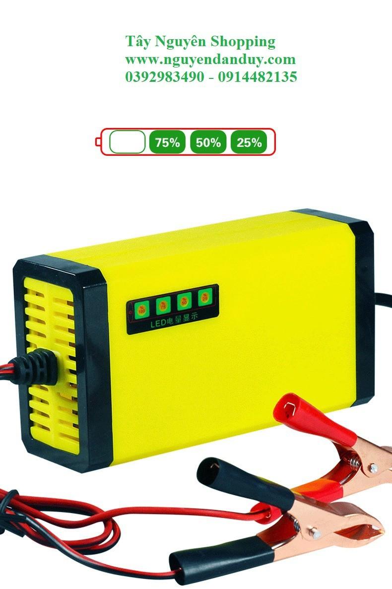 Bộ sạc bình ác quy 12V