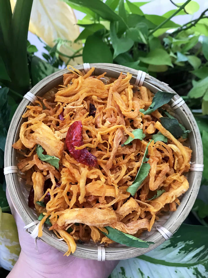 Khô gà lá chanh - siêu ngon - 500g
