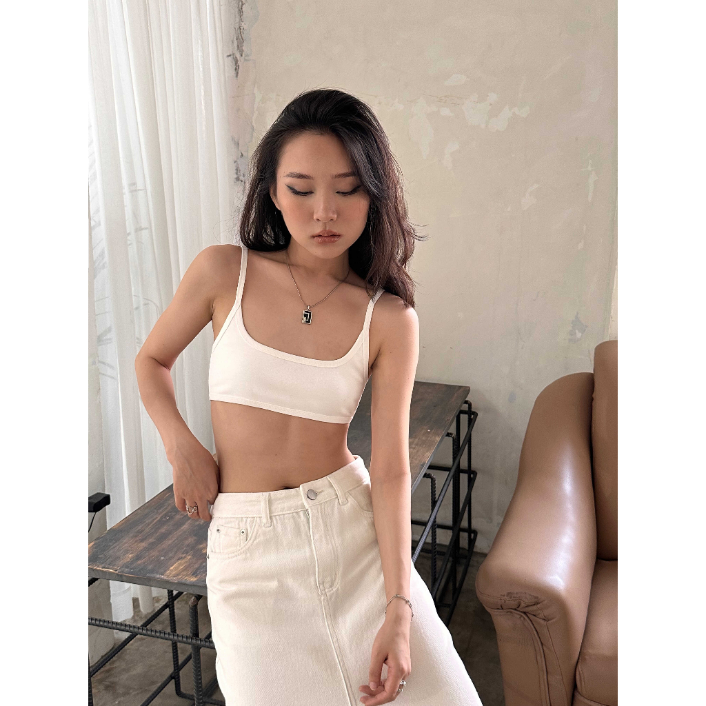 HIGHCHIC - COTTON BRA TOP - Áo bra nữ HIGHCHIC