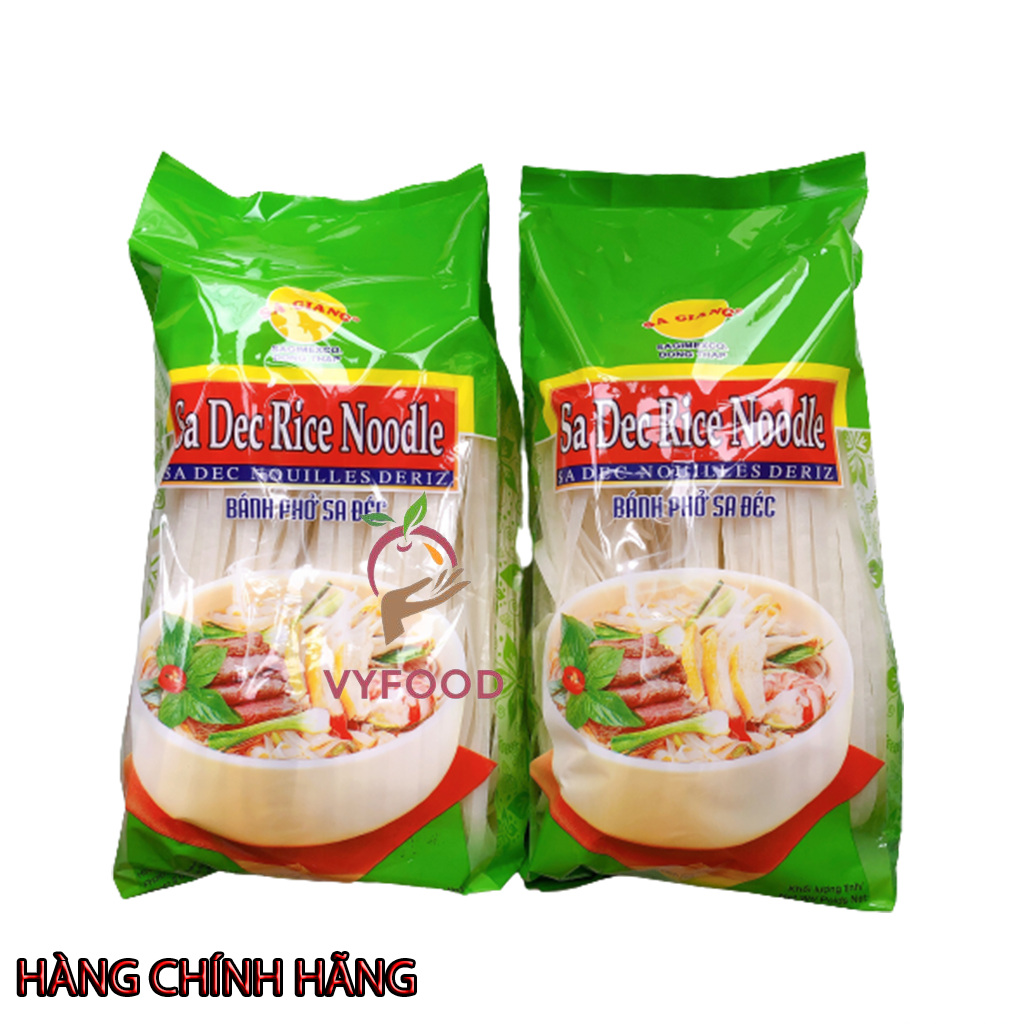 Phở khô Sa Đéc túi 400gr thương hiệu Sa Giang