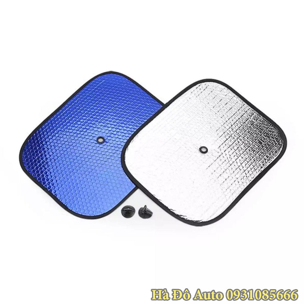 Set of 2 PCs car sun shades insulated silver aluminum reflective reflective car sunshade covers