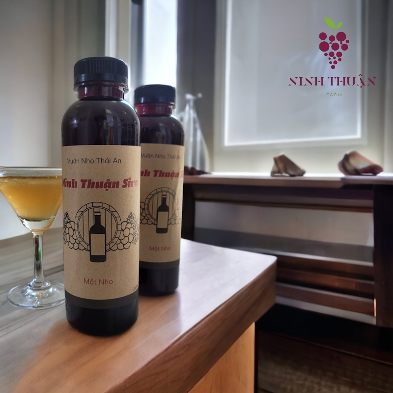 Combo 2 chai Mật nho Ninh Thuận siêu giải khát