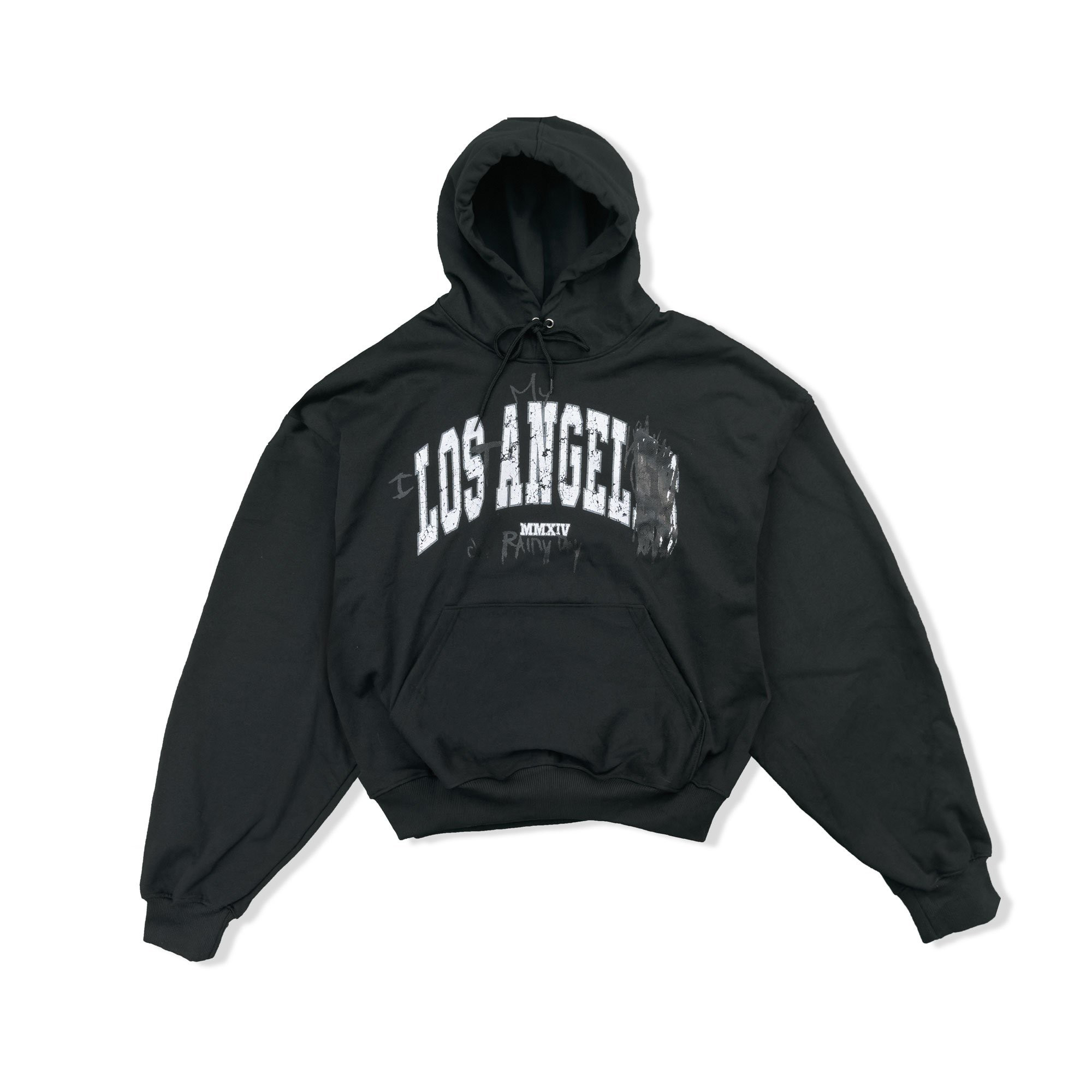 Áo hoodie LOST - BLACKORP - Unisex, Form suông rộng, nỉ chân cua