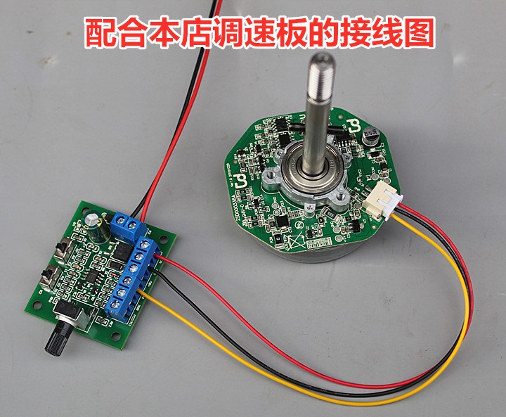 Động cơ quạt, đầu quạt 12v-24v BLDC