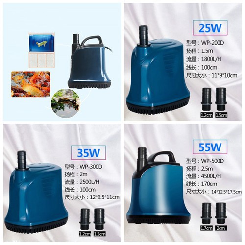 Bơm Chìm Sobo WP 500D cho hồ cá cảnh