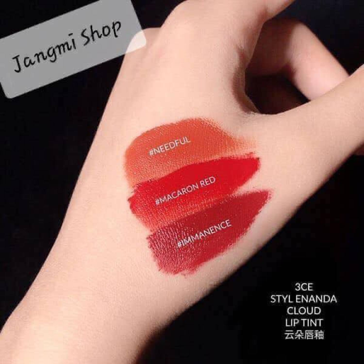 [ Hàng có sẵn ] Son kem lì 3CE Cloud lip tint