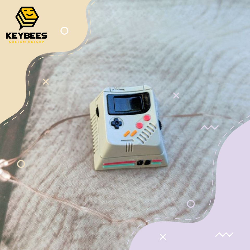Artisan Keycap - Nút bàn phím cơ resin handmade Gameboy (Nhiều Mẫu)