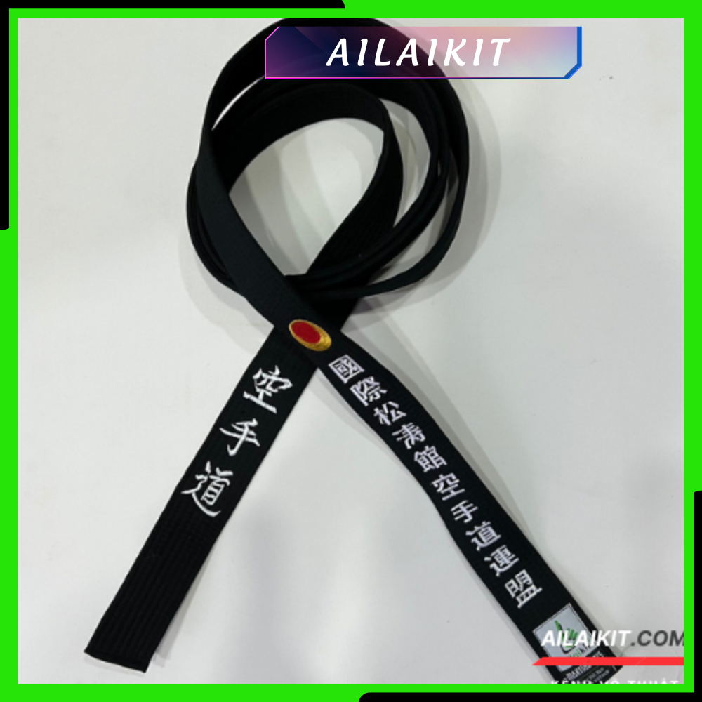 {Đai Đen Karate tốt}  Đai Tốt cho  Không Thủ Đạo AIlaikit
