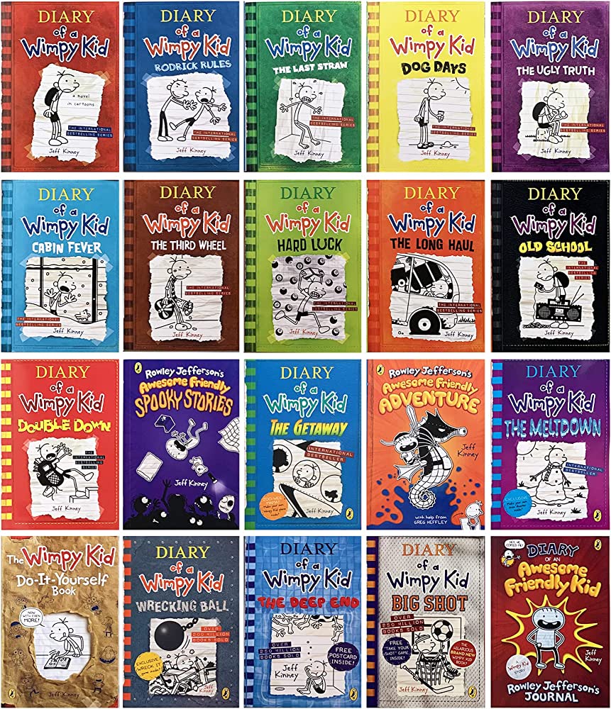 Diary of a Wimpy Kid - 23q + File Nghe | Nhập Khẩu