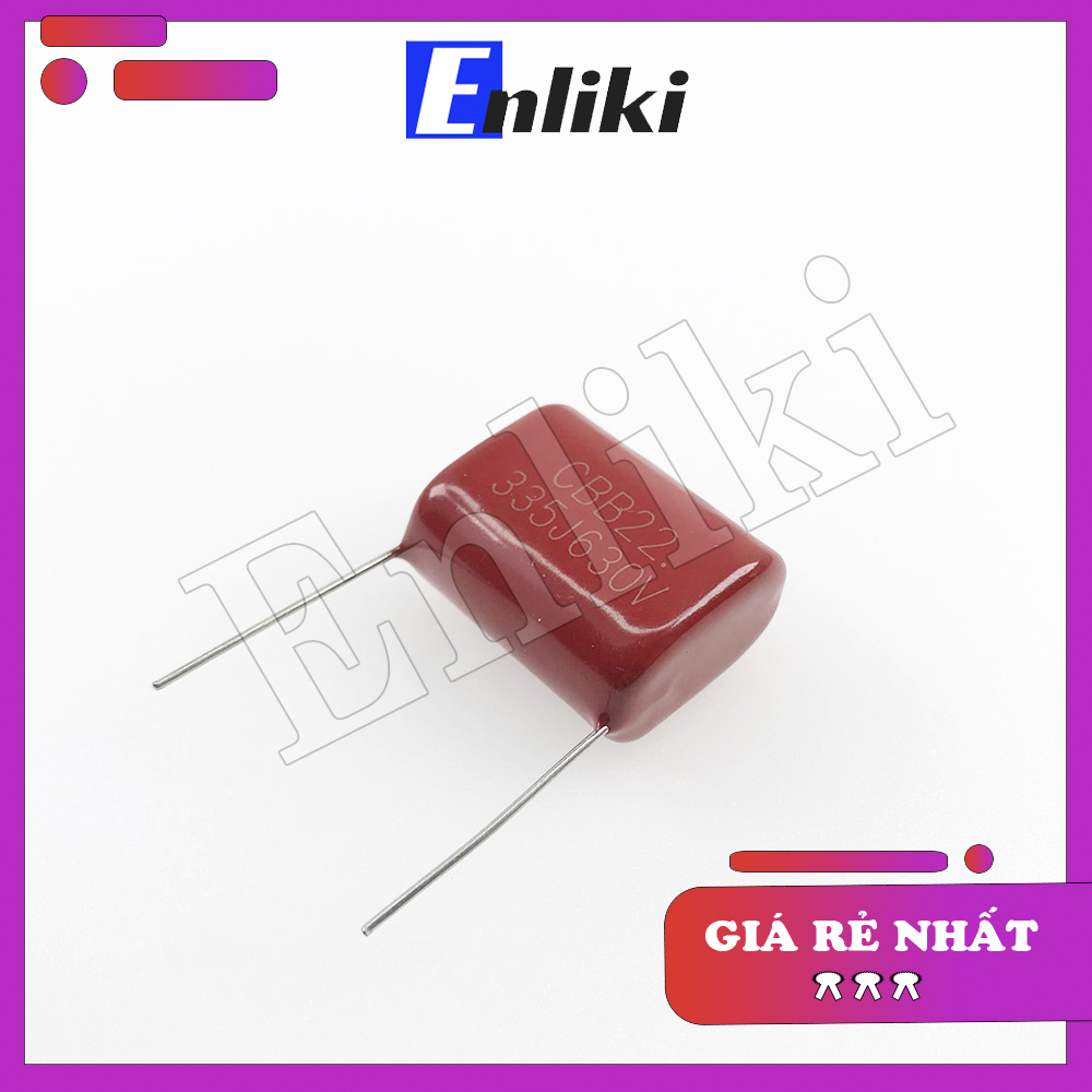 Tụ 3.3uF CBB 335J 630V 25mm