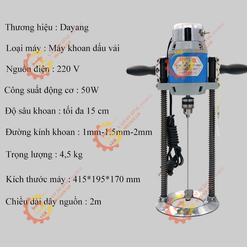 Máy Khoan Dấu Ngành May CZ1-2D
