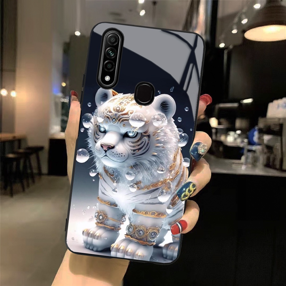 Ốp lưng oppo a31 2020 thiết kế bộ 12 con giáp siêu đẹp