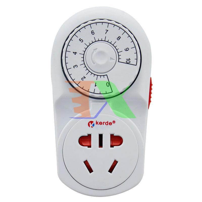Ổ power plug timer countdown timer kerde tw-263, 20-600 minutes, timer switch mechanical, count down timer, socket đếm reverse charging, đếm reverse water pump, Countdown watering transplanting