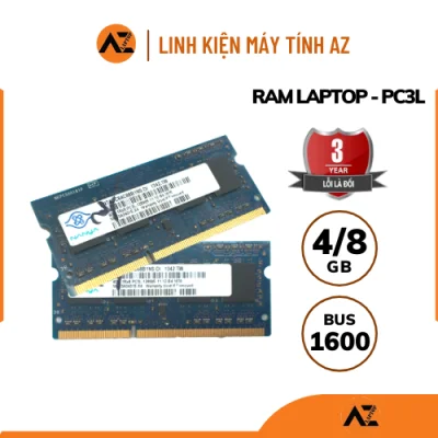 [HCM]Ram Laptop DDR3 PC3L 8GB BUS 1600 (Bảo Hành 36 Tháng)
