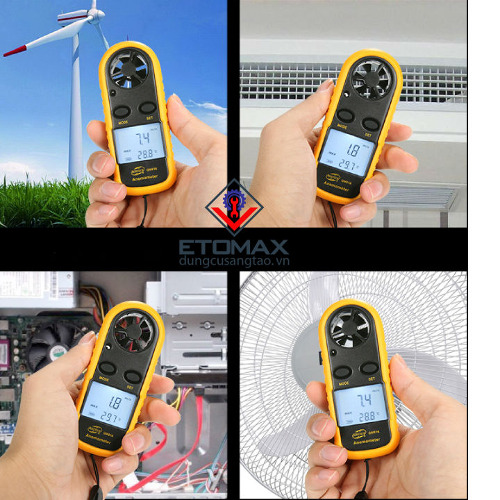 Máy đo tốc độ gió BeneTech GM816